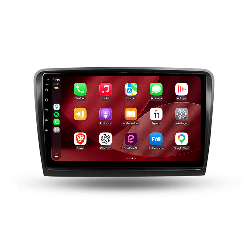 Skoda Superb CarPlay & Android Auto radio | 2008–2014 | 9 inch | Android 15 | CTX-7348