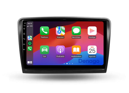 Skoda Superb CarPlay autoradio | 2008 t/m 2014 | Denago DNG-A348 | 9 inch | Android 13 | Draadloos CarPlay & Android Auto