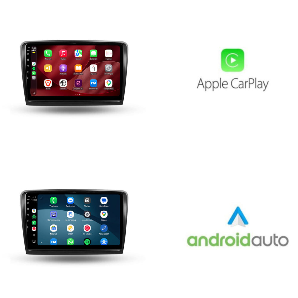 Skoda Superb CarPlay & Android Auto radio | 2008–2014 | 9 inch | Android 15 | CTX-7348