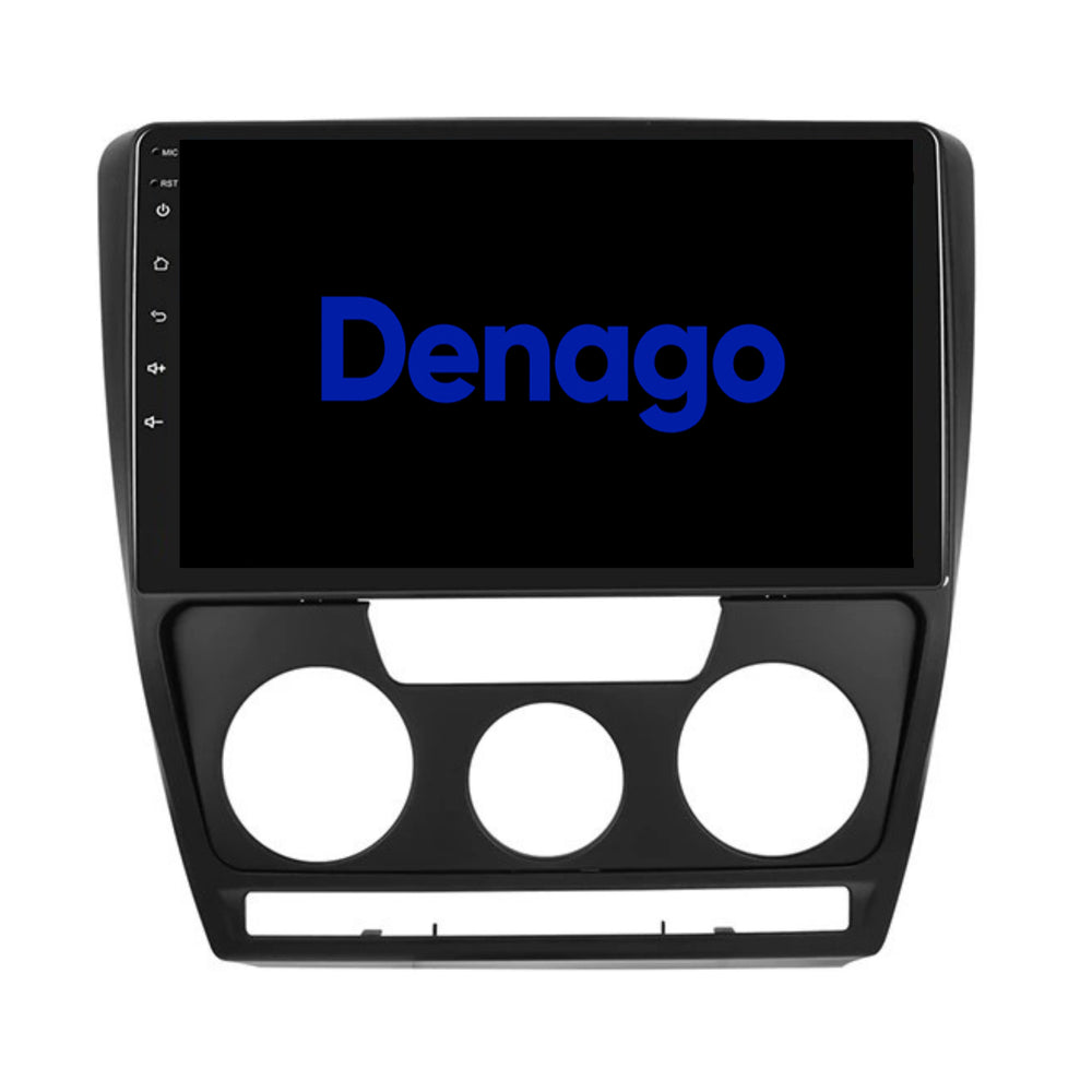 Autoradio compatible CarPlay pour Skoda Octavia (2007-2012) | Denago DNG-A282 | Écran 9 pouces | Android 13 | CarPlay sans fil & Android Auto