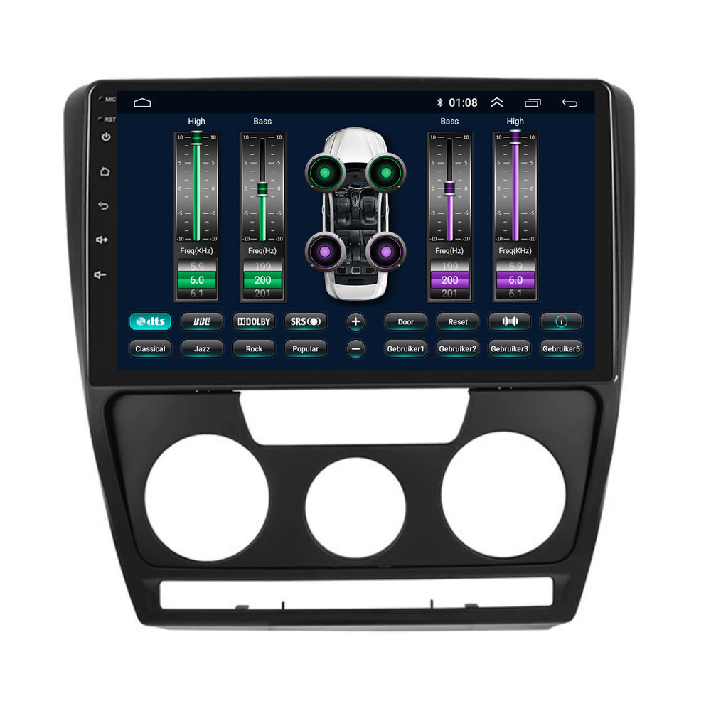 Skoda Octavia | Android 13 | Autoradio | 2007 à 2012 | CarPlay et Android Auto