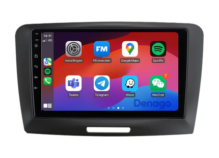 Skoda Superb CarPlay autoradio | 2008 t/m 2014 | Denago DNG-A353 | 9 inch | Android 13 | Draadloos CarPlay & Android Auto