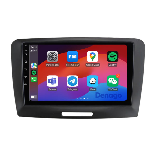 Skoda Superb CarPlay autoradio | 2008 t/m 2014 | Denago DNG-A353 | 9 inch | Android 13 | Draadloos CarPlay & Android Auto