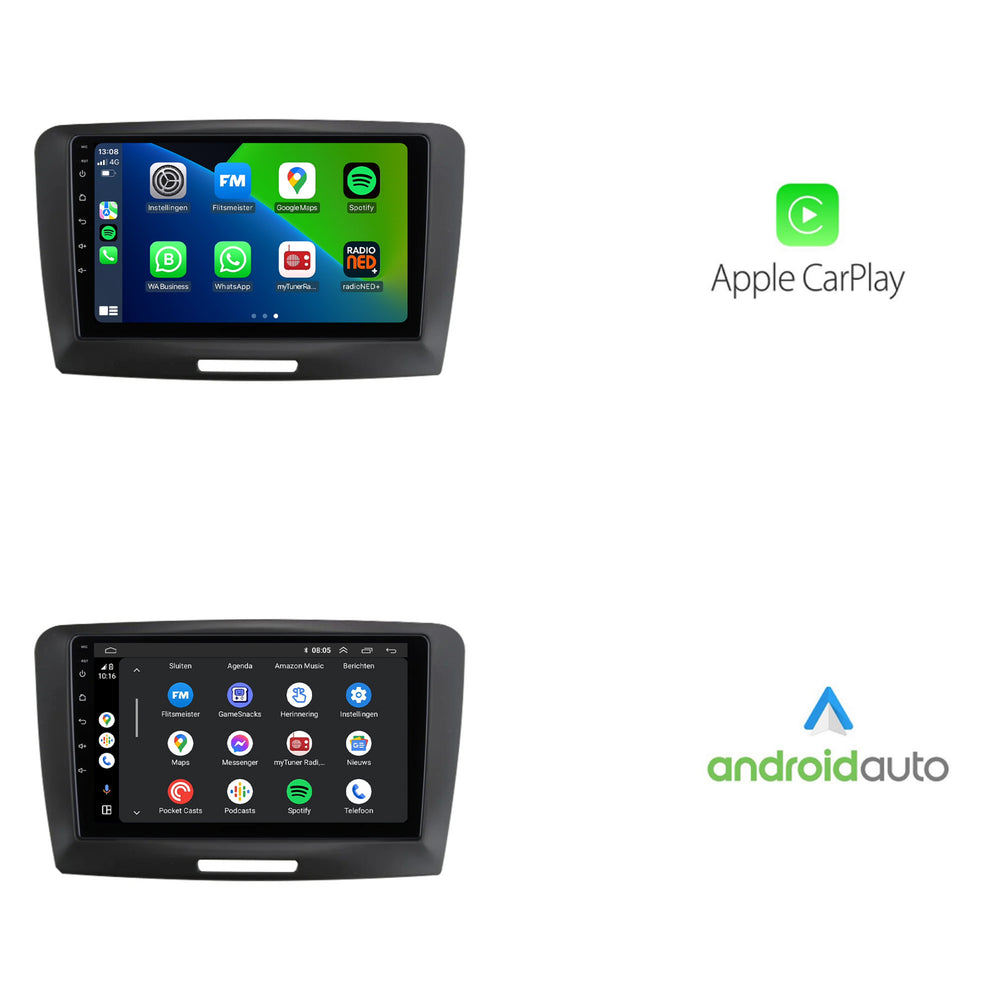 Skoda Superb | Android 13 | Autoradio | 2008 t/m 2014 | CarPlay & Android Auto