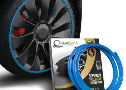 Alloygator Velgbescherming |Licht blauw| Stoeprand bescherming | Exclusive (12-24'' inch)