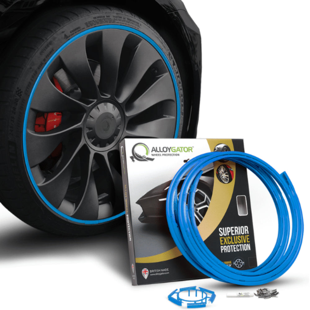 Alloygator Rim Protection |Light Blue| Curb Protection | Exclusive (12-24'' inch)