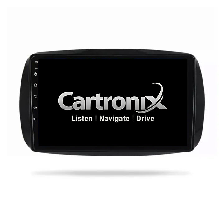 Smart Fortwo | Android 14 | 9 inch Autoradio | 2015 t/m 2019 | CarPlay & Android Auto