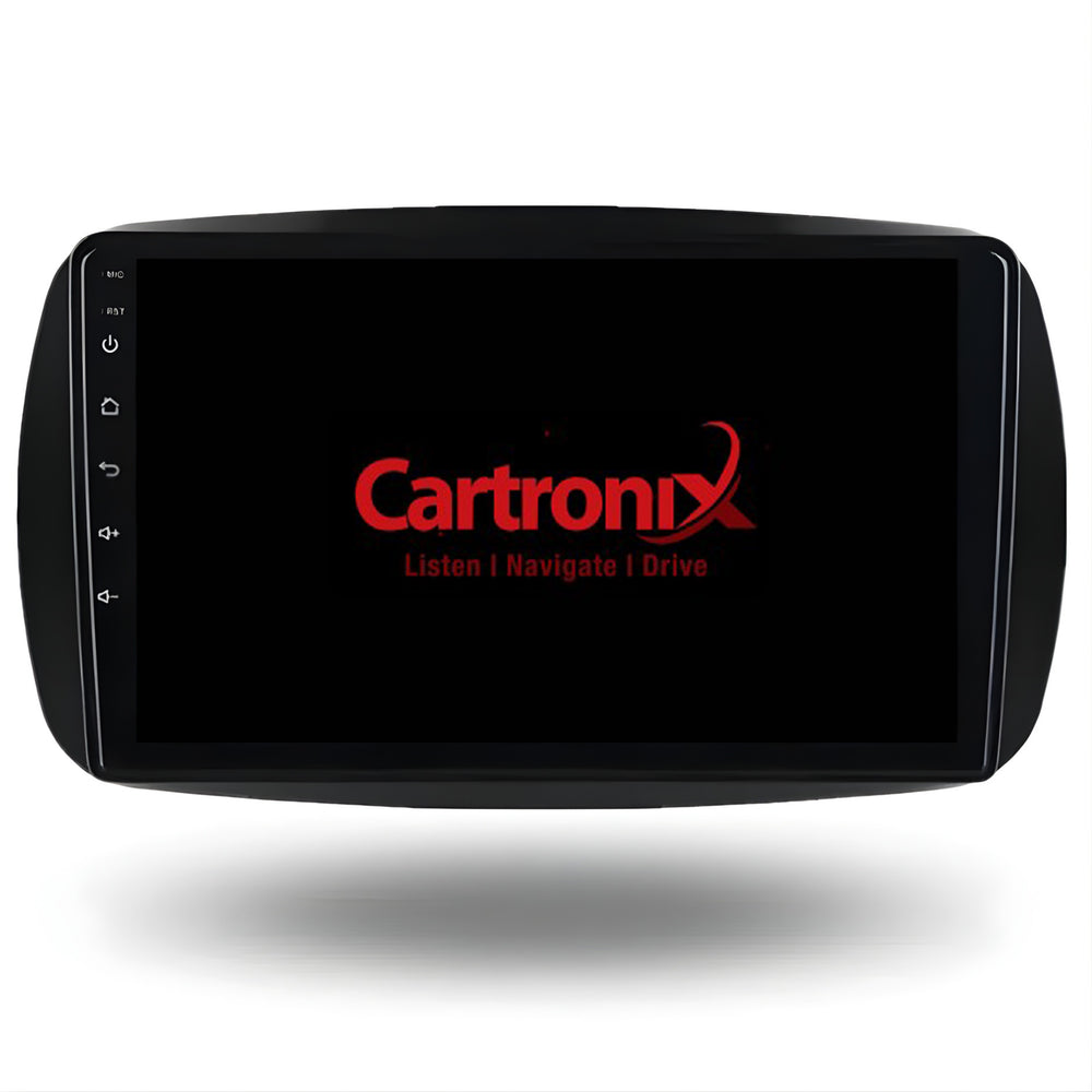 Smart Fortwo & Forfour Radio mit CarPlay & Android Auto | 2015–2019 | 9 Zoll | Android 15 | CTX-7197