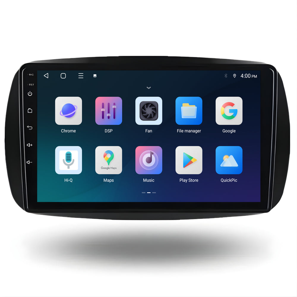 Smart Fortwo & Forfour Radio mit CarPlay & Android Auto | 2015–2019 | 9 Zoll | Android 15 | CTX-7197