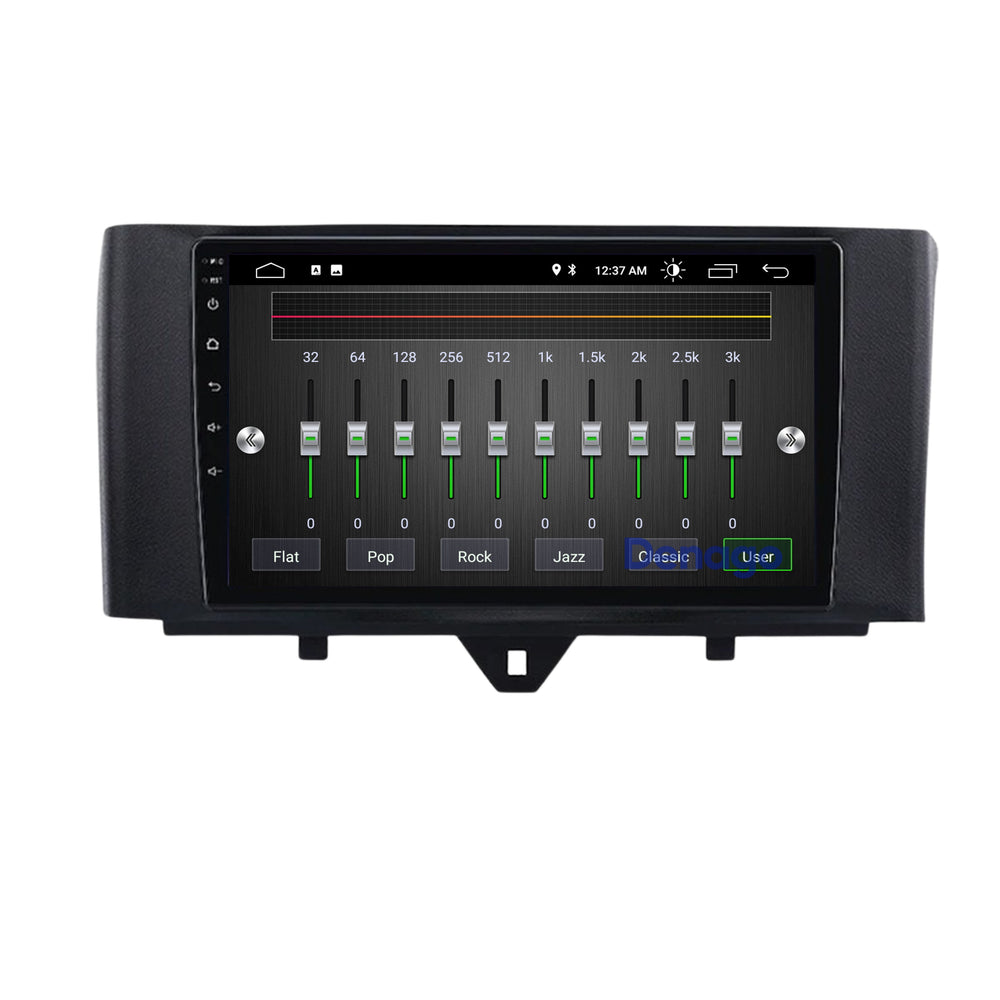 Smart Fortwo CarPlay autoradio | 2011 t/m 2015 | Denago DNG-A46 | 9 inch | Android 13 | Draadloos CarPlay & Android Auto