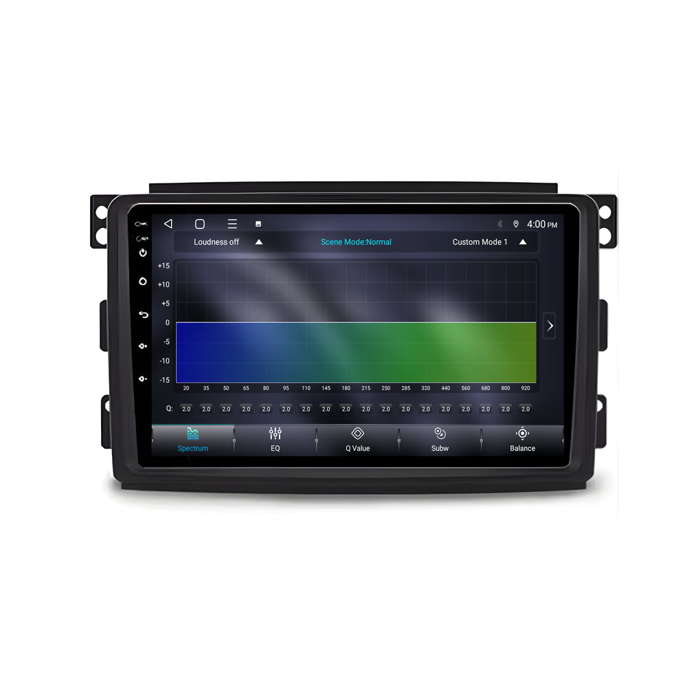 Smart Fortwo CarPlay- und Android-Auto-Radio | 2009–2015 | 9 Zoll | Android 15 | CTX-7270