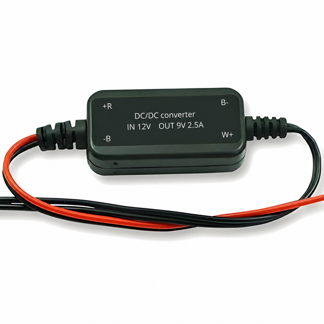 12V naar 9V Spanningsomvormer | Universeel | Compact & IP67 Waterdicht