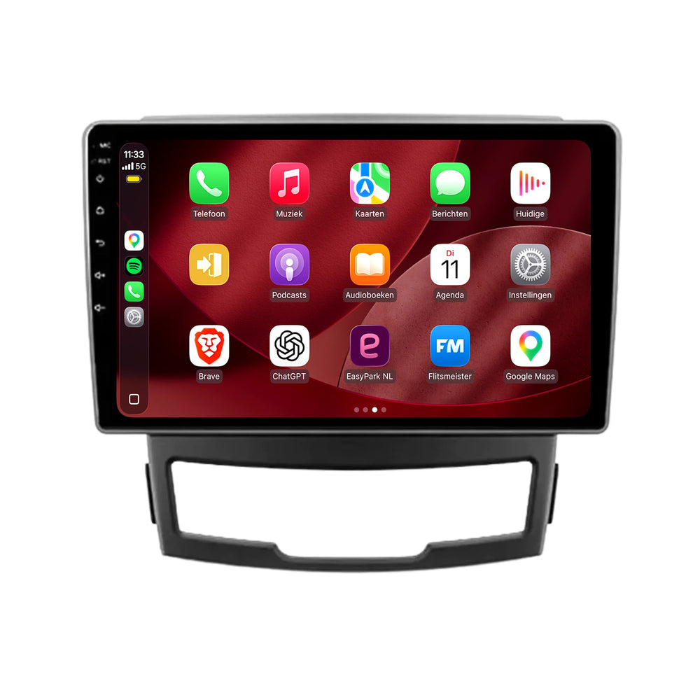 Autoradio CarPlay & Android Auto pour SsangYong Korando | 2011–2014 | 9 pouces | Android 15 | CTX-7259