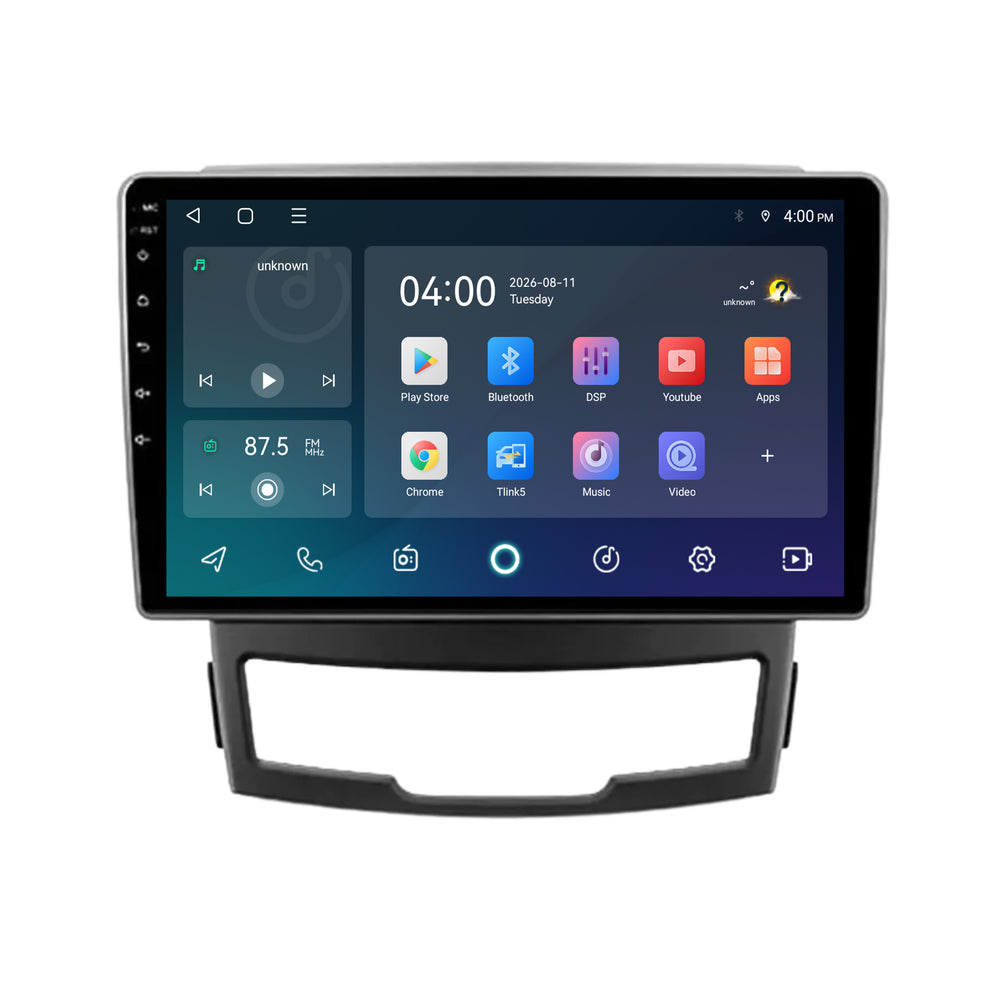 Autoradio CarPlay & Android Auto pour SsangYong Korando | 2011–2014 | 9 pouces | Android 15 | CTX-7259