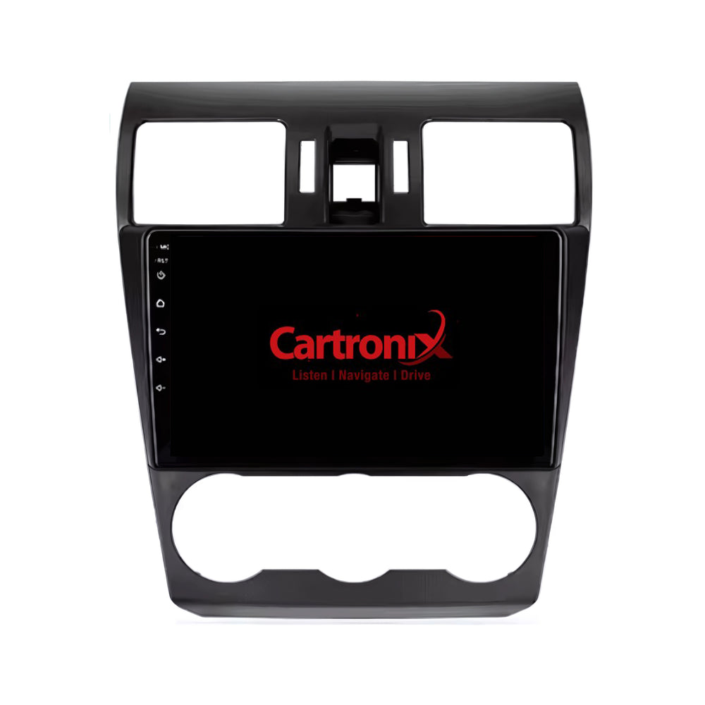 Subaru Forester CarPlay & Android Auto radio | 2014 t/m 2018 | 9 inch | Android 15 | Zwart | CTX-7090