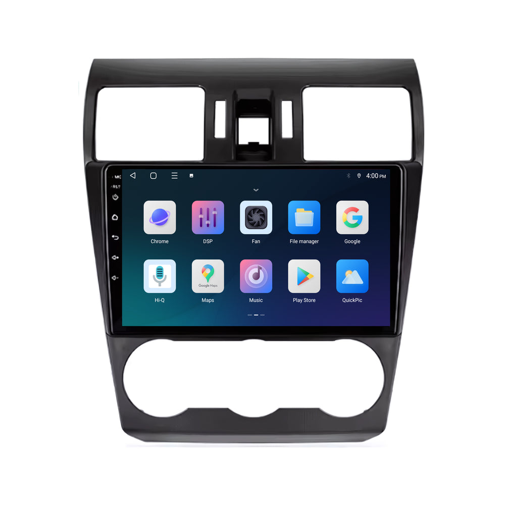 Subaru Forester CarPlay & Android Auto radio | 2014 t/m 2018 | 9 inch | Android 15 | Zwart | CTX-7090