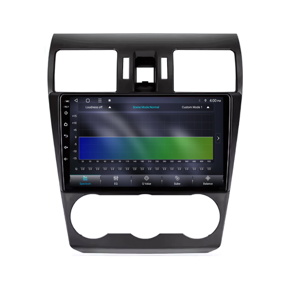 Subaru Forester CarPlay & Android Auto radio | 2014 t/m 2018 | 9 inch | Android 15 | Zwart | CTX-7090