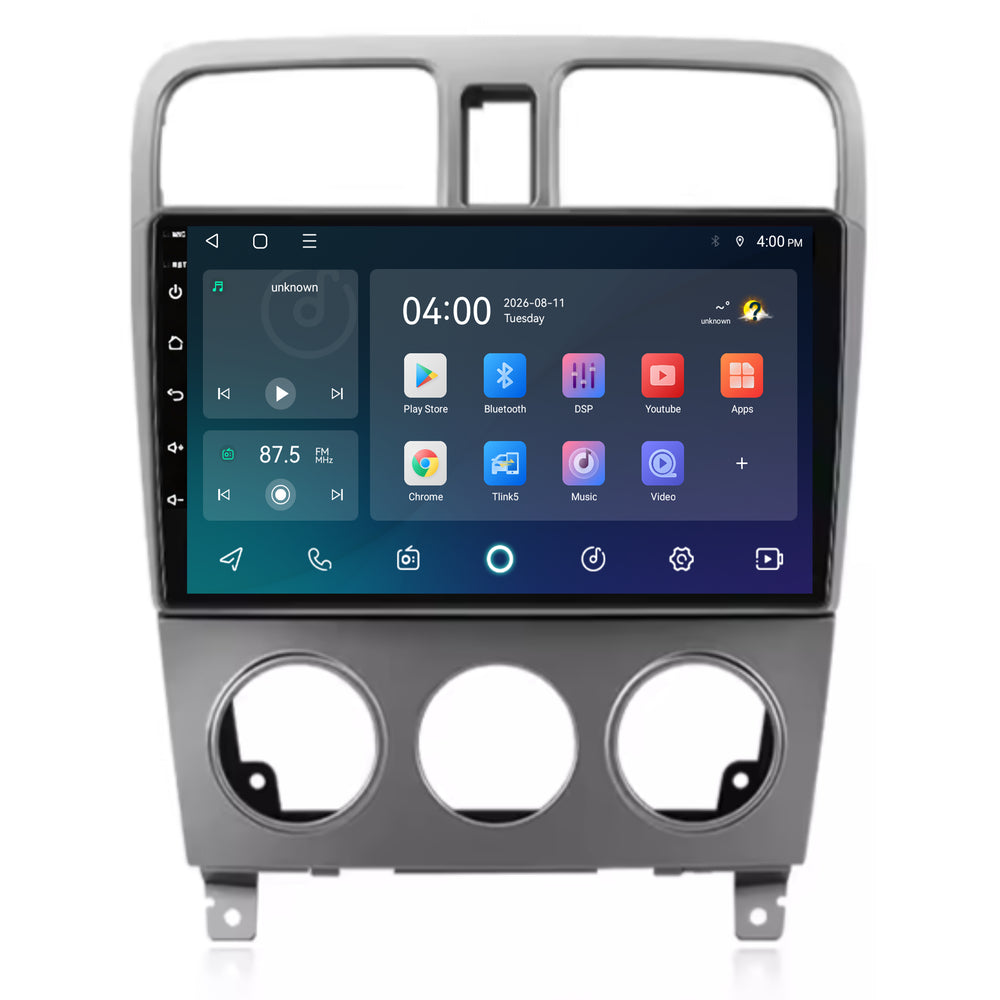 Subaru Forester SG CarPlay & Android Auto radio | 2002 t/m 2008 | 9 inch | Android 15 | CTX-7139