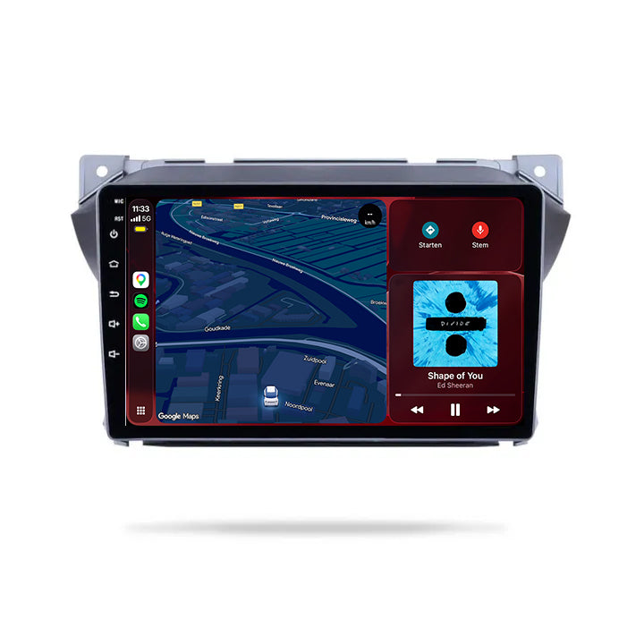 Suzuki Alto | Android 15 | 9 inch Autoradio | 2008 t/m 2016 | CarPlay & Android Auto