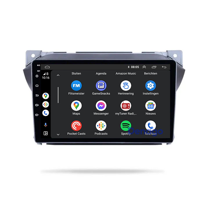 Autoradio CarPlay pour Suzuki Alto (2008-2016) | Denago DNG-A53 | Écran 9 pouces | Android 13 | CarPlay sans fil & Android Auto