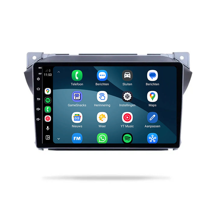 Suzuki Alto | Android 15 | 9 inch Autoradio | 2008 t/m 2016 | CarPlay & Android Auto