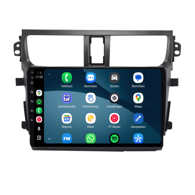 Suzuki Celerio Radio mit CarPlay & Android Auto | 2015 bis 2020 | 9 Zoll | Android 15 | CTX-7157