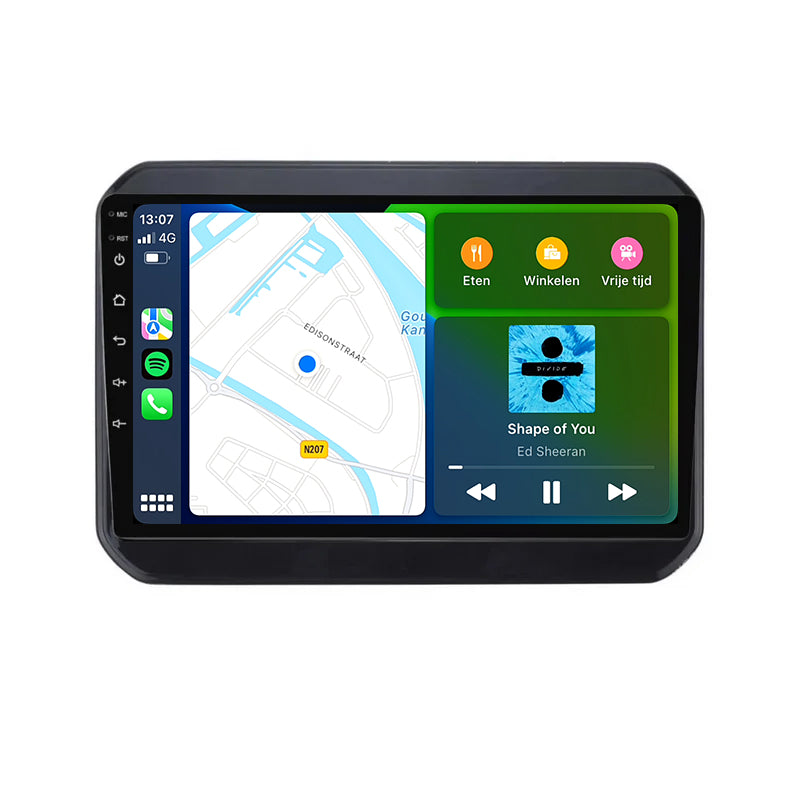 Suzuki Ignis | Android 13 | Car radio | 2016 to 2020 | CarPlay & Android Auto