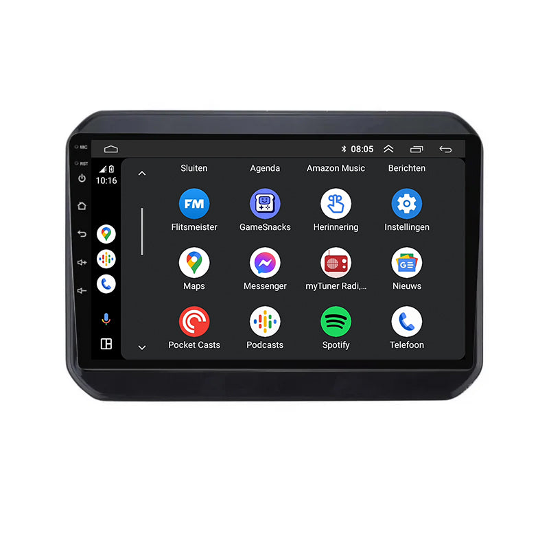 Suzuki Ignis | Android 13 | Car radio | 2016 to 2020 | CarPlay & Android Auto