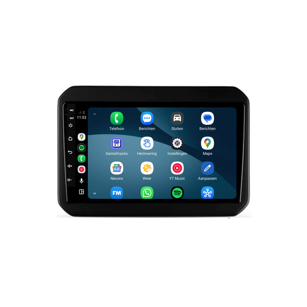 Suzuki Ignis CarPlay & Android Auto radio | 2016 t/m 2020 | 9 inch | Android 15 | CTX-7158