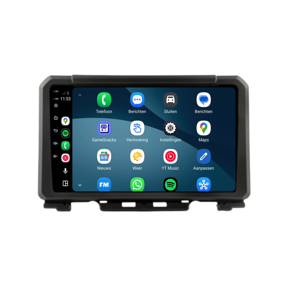 Suzuki Jimny CarPlay & Android Auto radio | 2019 t/m 2024 | 9 inch | Android 15 | CTX-7161