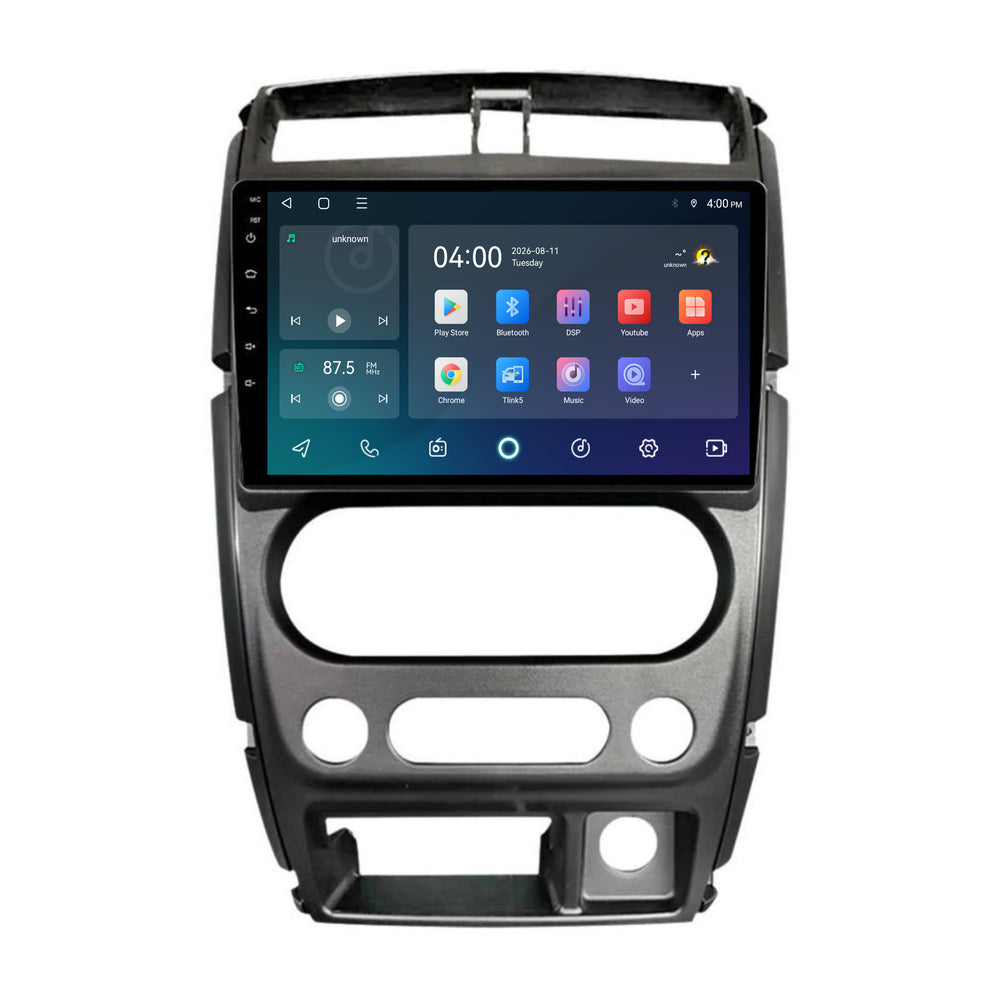 Suzuki Jimny CarPlay- og Android Auto-radio | 2005–2018 | 9 tommer | Android 15 | CTX-7334
