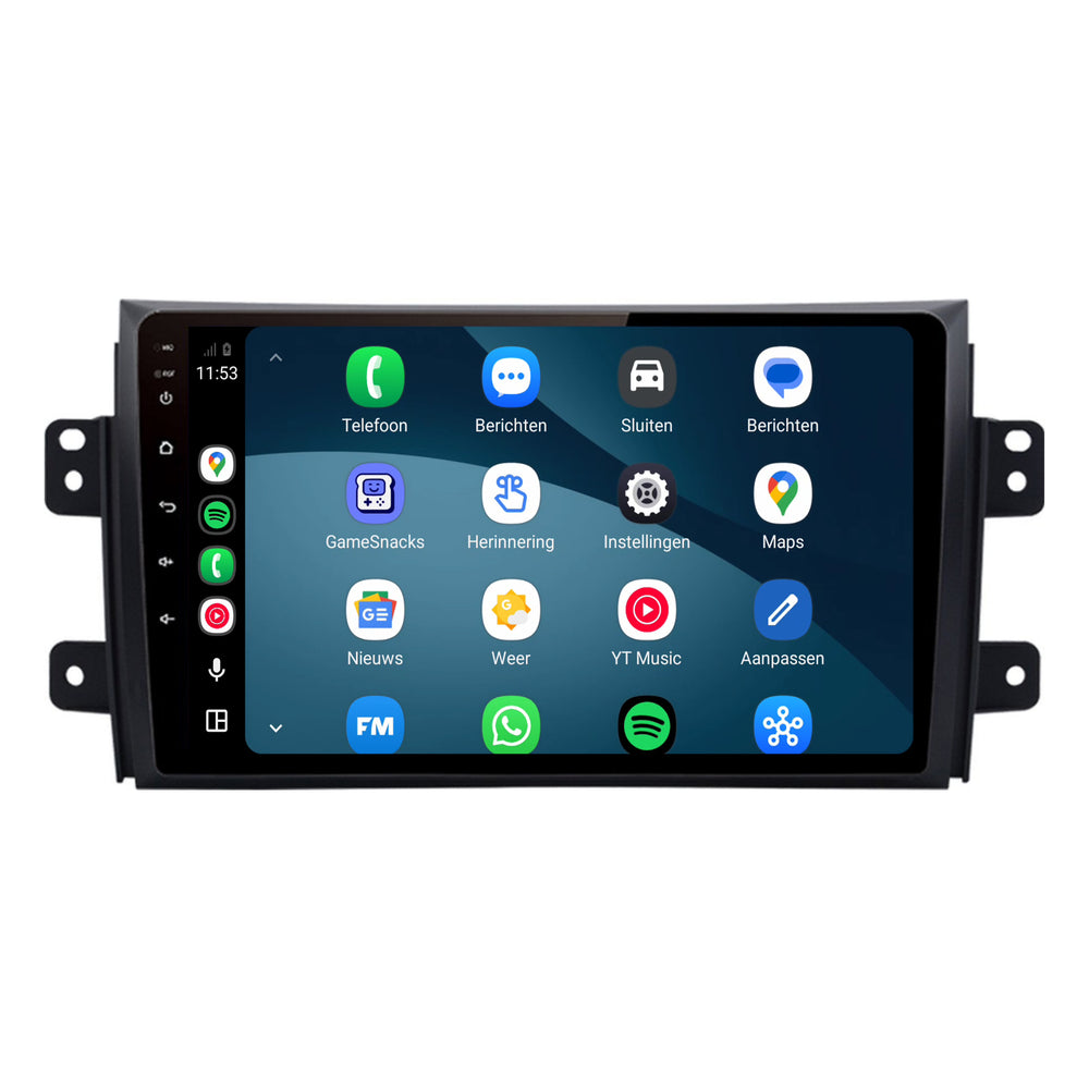 Suzuki SX4-radio med CarPlay och Android Auto | 2006–2011 | 9 tum | Android 15 | CTX-7315