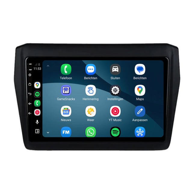 Autoradio CarPlay & Android Auto per Suzuki Swift | 2017 - 2023 | 9 pollici | Android 15 | CTX-7145