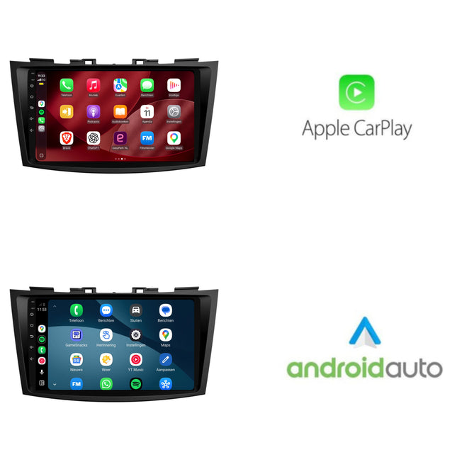 Suzuki Swift CarPlay & Android Auto radio | 2011–2017 | 9 inch | Android 15 | CTX-7251