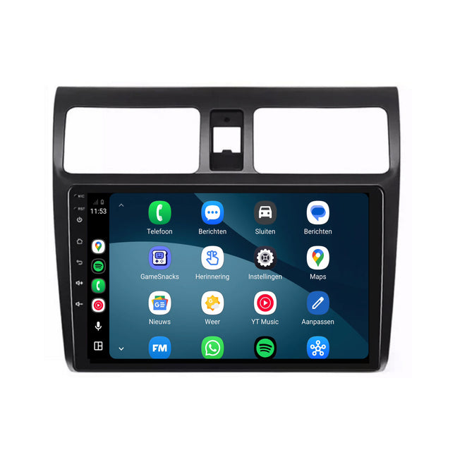 Suzuki Swift | Android 15 | 10 inch Autoradio | 2004 t/m 2010 | CarPlay & Android Auto