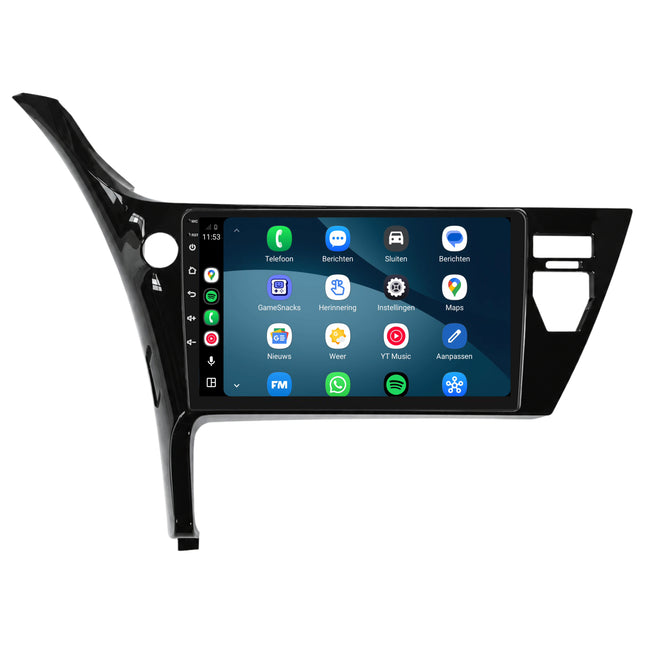 Autoradio CarPlay e Android Auto per Toyota Auris Hybrid | 2015–2019 | 10 pollici | Android 15 | CTX-7456