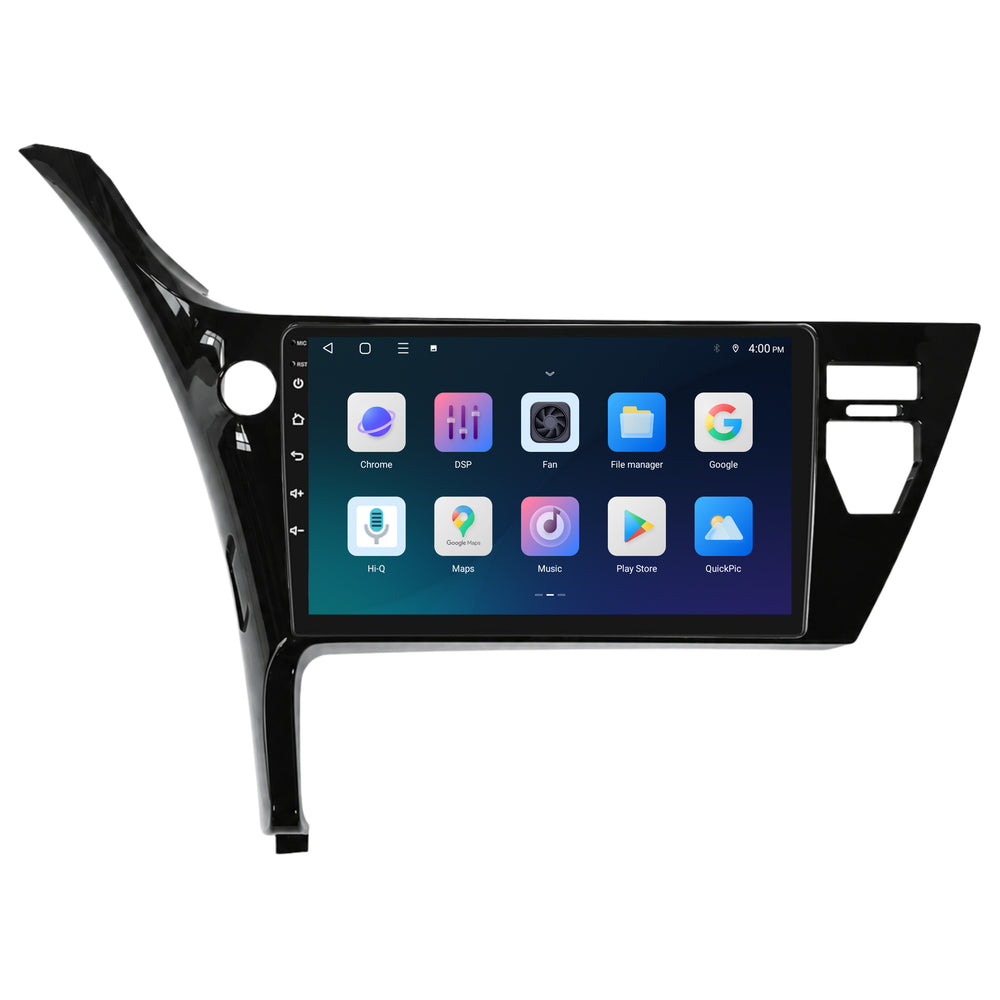 راديو Toyota Auris Hybrid مع CarPlay وAndroid Auto | 2015–2019 | 10 بوصات | Android 15 | CTX-7456