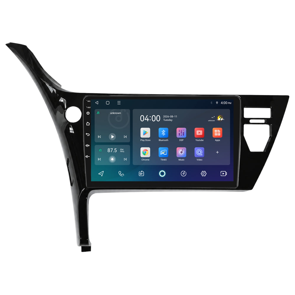 راديو Toyota Auris Hybrid مع CarPlay وAndroid Auto | 2015–2019 | 10 بوصات | Android 15 | CTX-7456
