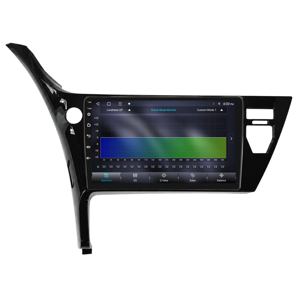 راديو Toyota Auris Hybrid مع CarPlay وAndroid Auto | 2015–2019 | 10 بوصات | Android 15 | CTX-7456