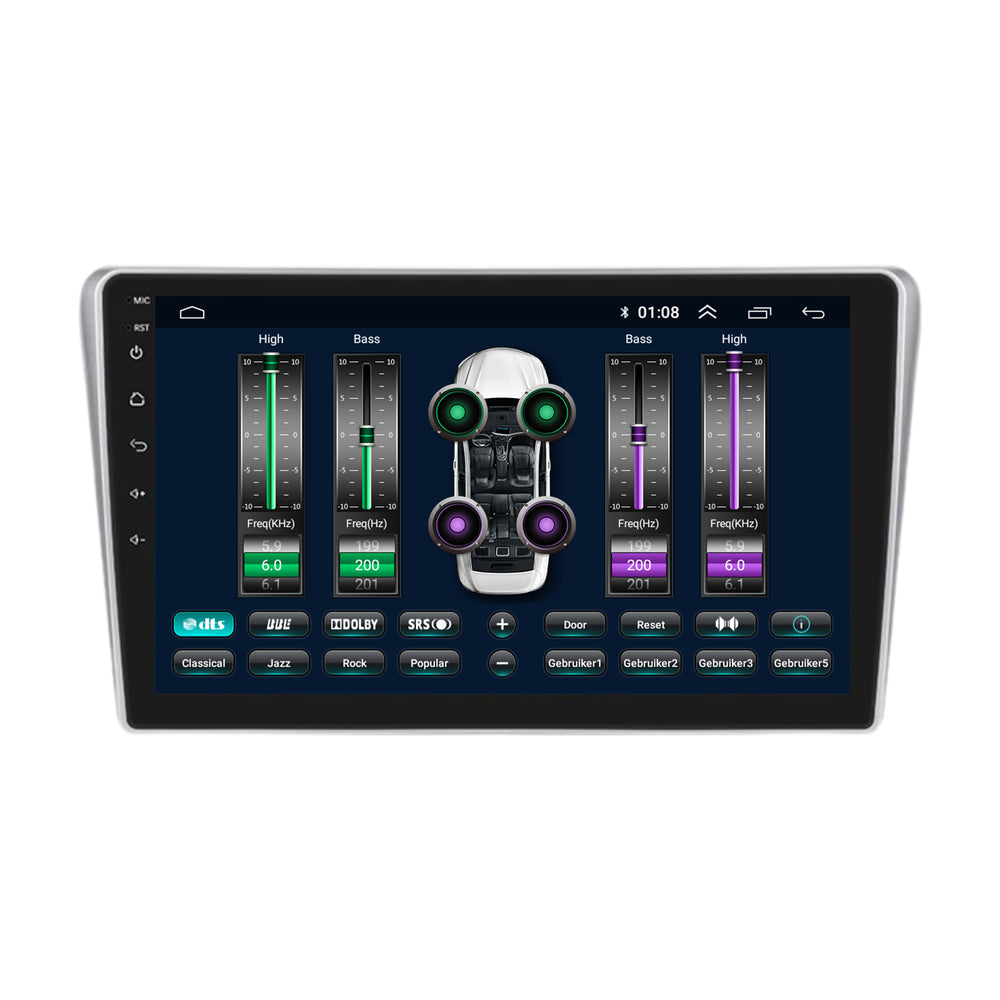 Toyota Avensis T25 | Android 13 | Autoradio | 2003 t/m 2008 | CarPlay & Android Auto
