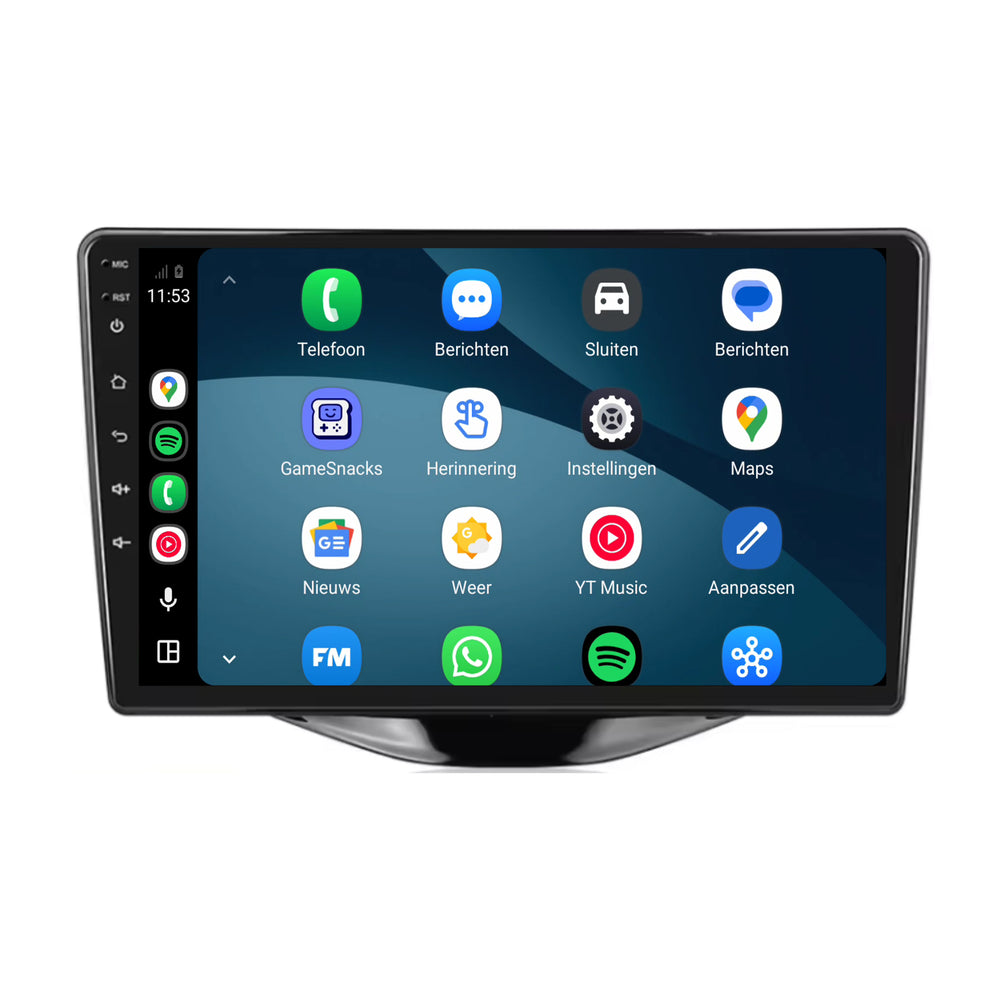 Toyota Aygo | Android 15 | 9 inch Autoradio | 2015 t/m 2021 | CarPlay & Android Auto