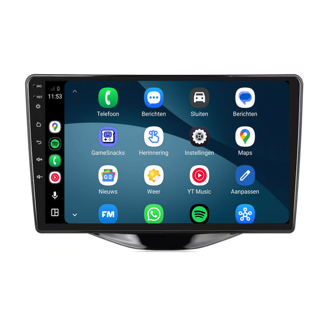 Toyota Aygo | Android 15 | 9 inch Autoradio | 2015 t/m 2021 | CarPlay & Android Auto