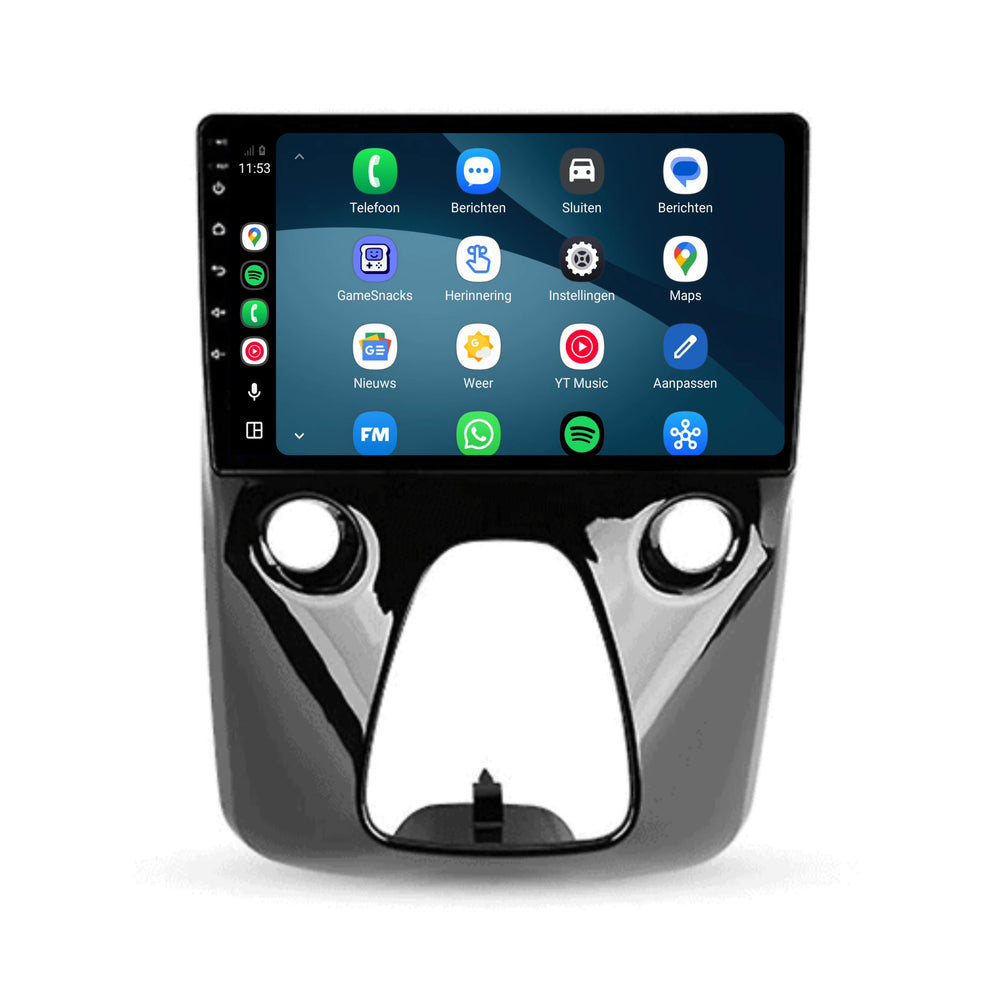 Toyota Aygo CarPlay & Android Auto radio | 2014–2022 | 9 inch | Android 15 | CTX-7263