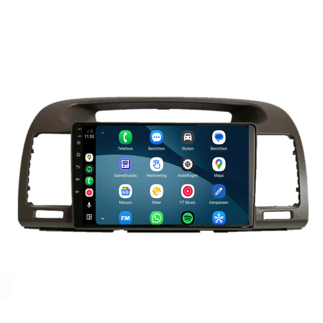 Toyota Camry CarPlay- und Android-Auto-Radio | 2001–2007 | 9 Zoll | Android 15 | CTX-7255
