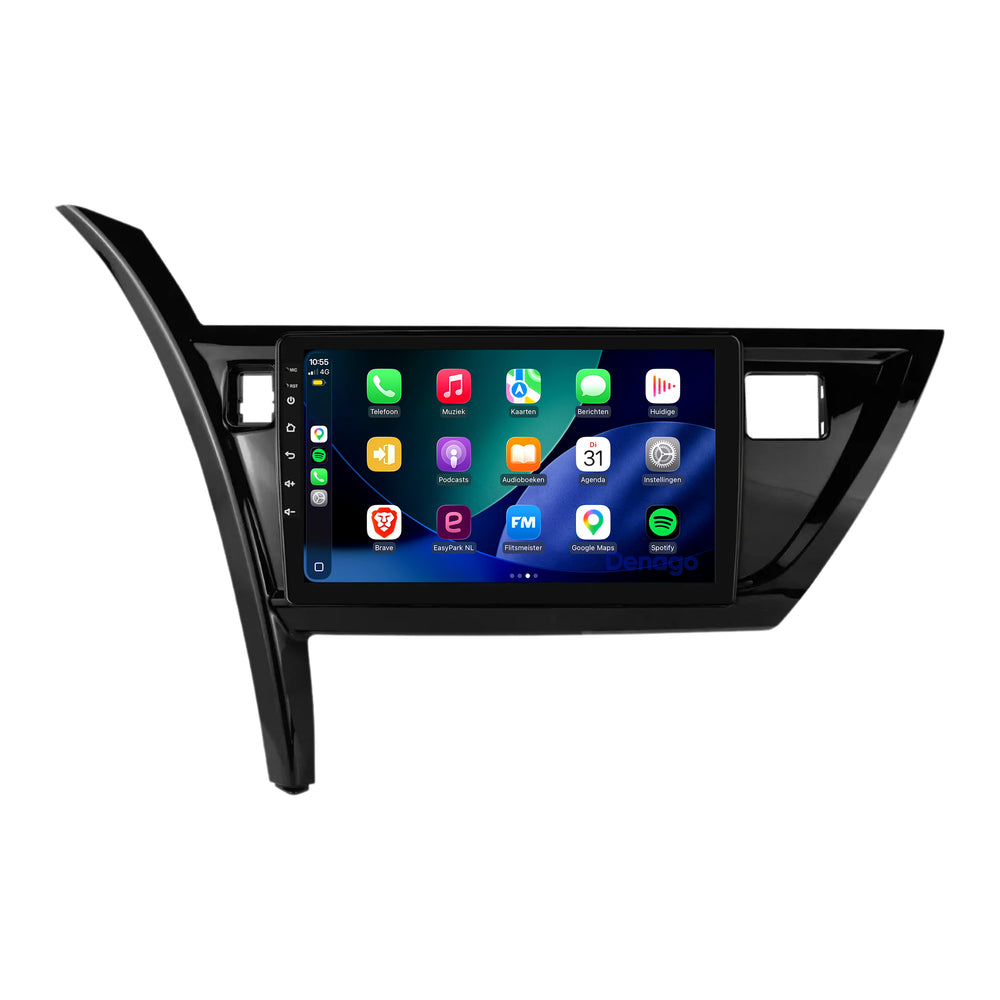 Toyota Auris CarPlay autoradio | 2013 t/m 2015 | Denago DNG-A511 | 9 inch | Android 13 | Draadloos CarPlay & Android Auto