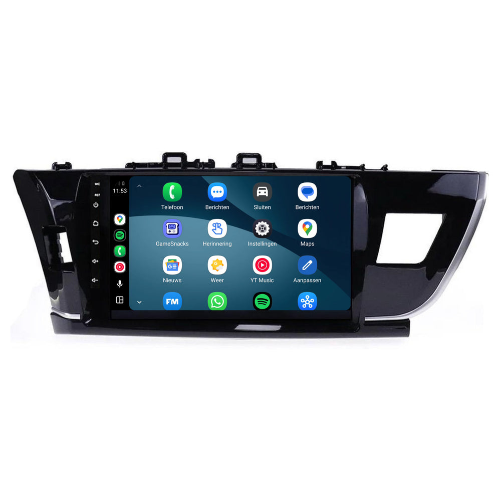 Autoradio Toyota Corolla CarPlay et Android Auto | 2014–2016 | 9 pouces | Android 15 | CTX-7281
