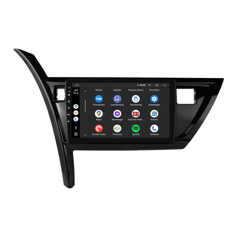 Toyota Auris | Android 13 | Autoradio | 2013 t/m 2015 | CarPlay & Android Auto