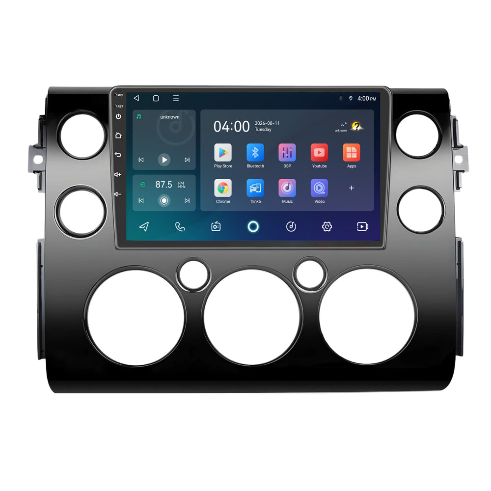 Autoradio CarPlay & Android Auto pour Toyota FJ Cruiser | 2006–2017 | 9 pouces | Android 15 | CTX-7308