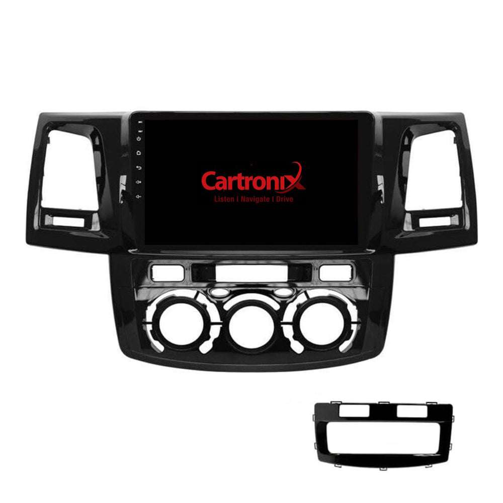 Toyota Hilux-radio med CarPlay & Android Auto | 2008–2016 | 9 tommer | Android 15 | CTX-7252
