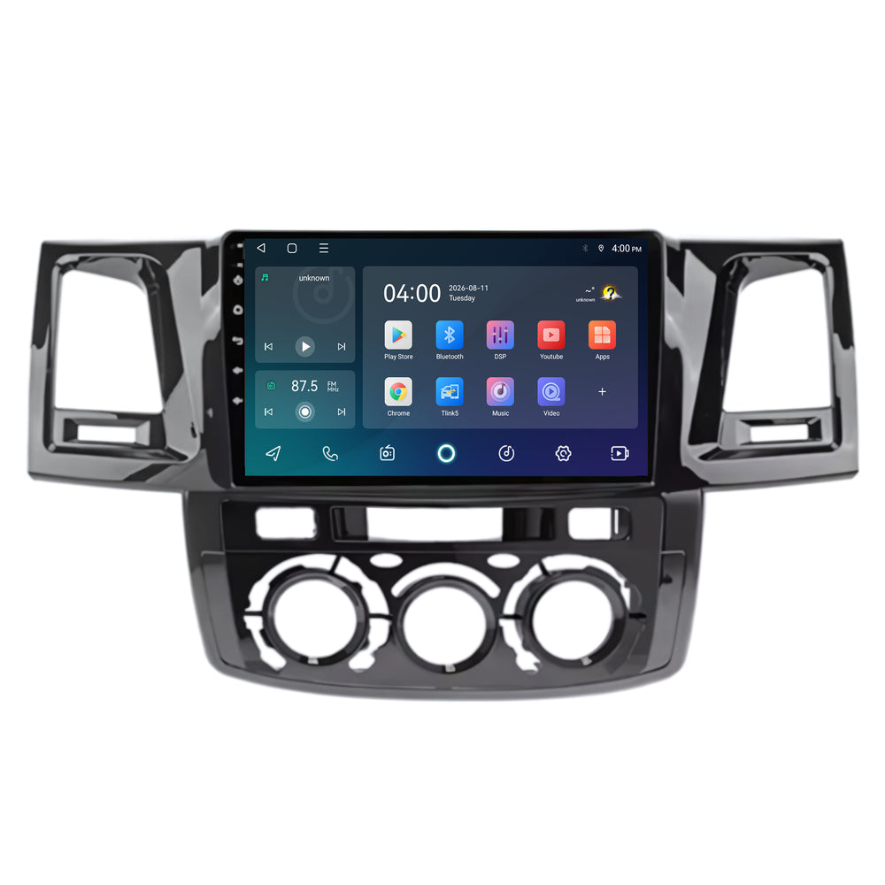Toyota Hilux | Android 15 | 9 inch Autoradio | 2008 t/m 2016 | CarPlay & Android Auto